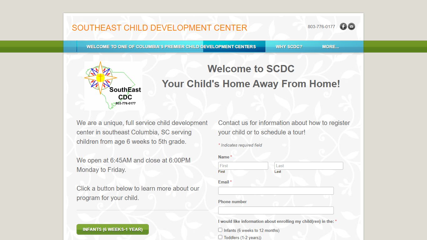 SouthEast Child Development Center - SCDC - Your Child's Home Away From ...
